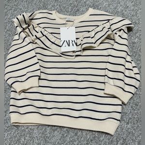 Zara Striped Sweatshirt size 3-4 years